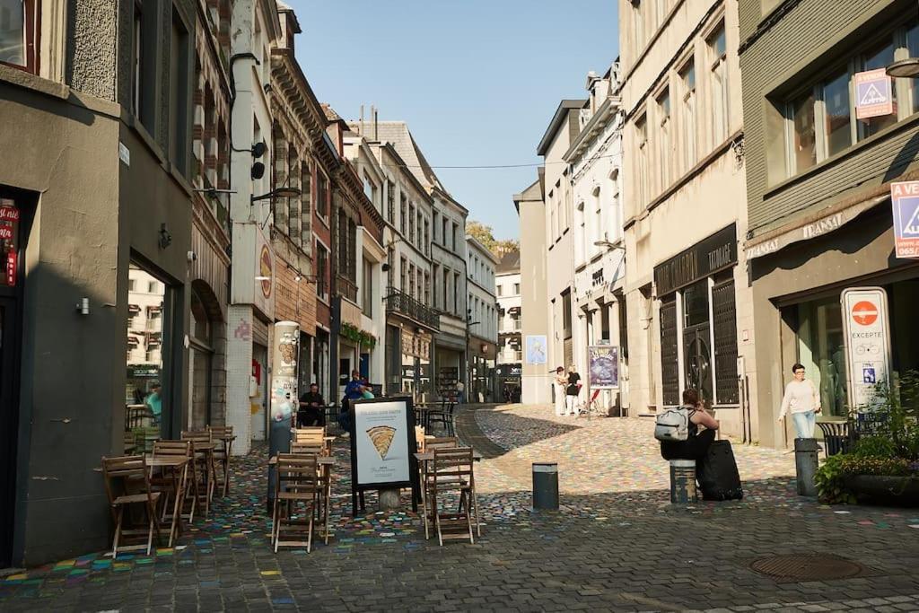 Studio-Balcon Center Of Mons Exterior foto